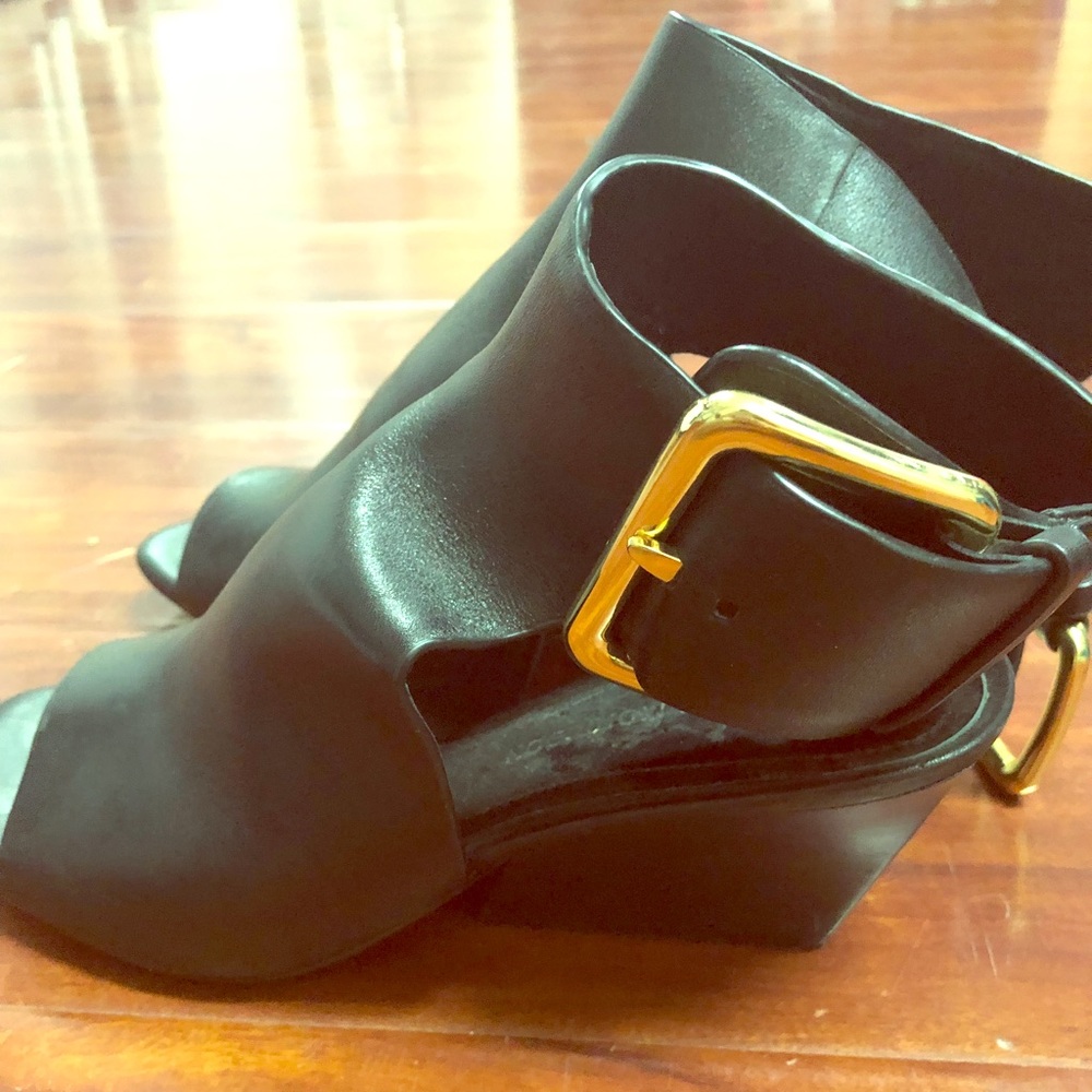 Sigerson Morrison genuine leather wedges